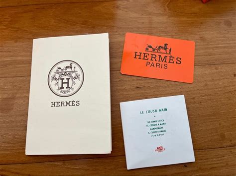 hermes authentication card|Hermes authenticity check.